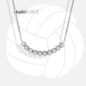 Platinum Necklace with 0.40ct Natural Diamonds
