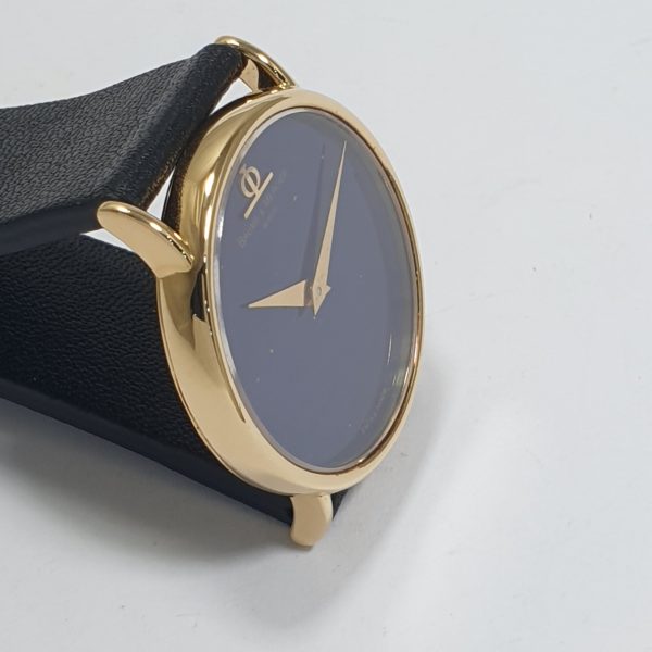 Baume & Mercier Lady Watch 18K Gold Genuine Lapis Lazuli Dial - Image 4