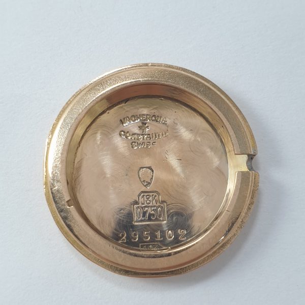 Vintage 18K Rose Gold Vacheron Constantin Lady Watch With Diamonds Circa 1950 - Image 13