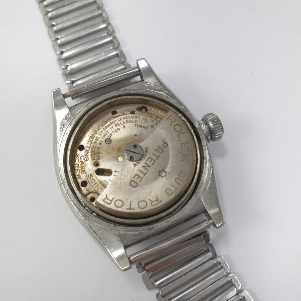 Vintage Rolex Oyster Bubbleback Stainless Steel Second Hand at 6 Automatic - Image 8