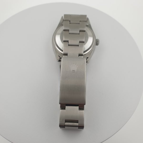 Rolex Air-King SS Watch 34MM Green Dial Diamond Bezel Oyster Band 14000 - Image 7