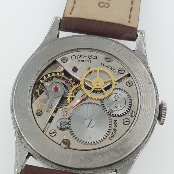Rare Omega Manual Wind Saint Christopher Original Dial Circa 1940 - Image 8