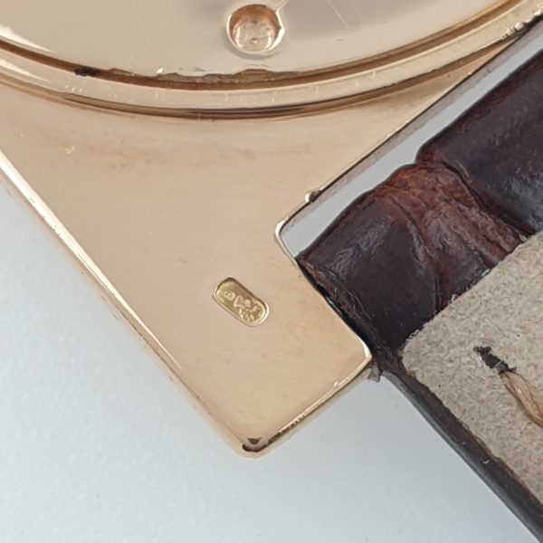 Vintage Elegant Rolex Watch 18K Rose Gold And Diamonds C1960 Unisex Slim - Image 8