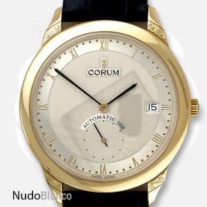 Genuine Corum 100 Man Automatic Watch 18K Solid Yellow Gold 36Mm Cal. 11.60