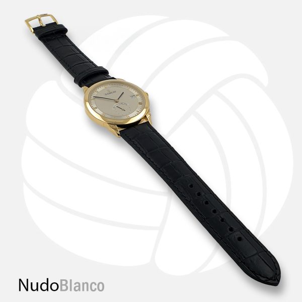 Genuine Corum 100 Man Automatic Watch 18K Solid Yellow Gold 36Mm Cal. 11.60 - Image 5