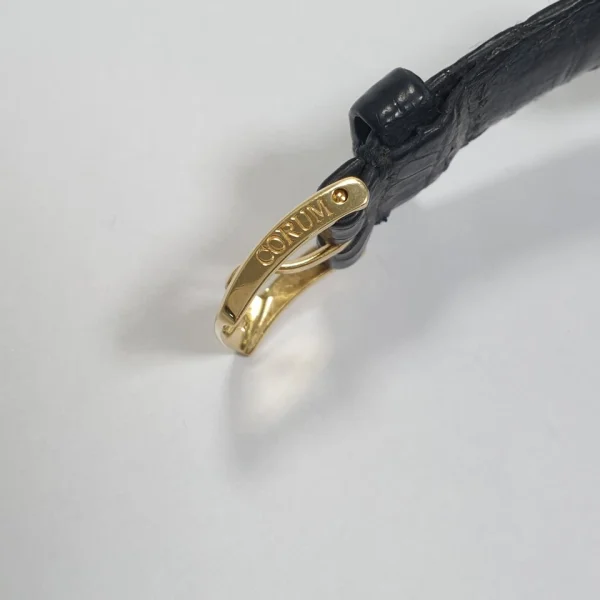 Genuine Corum 100 Man Automatic Watch 18K Solid Yellow Gold 36Mm Cal. 11.60 - Image 6