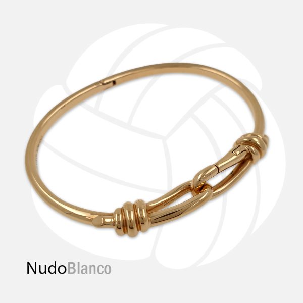 Tiffany & Co Paloma Picasso Love Knot Bangle – 18K Rose Gold, Elegant Jewelry Piece - Image 4