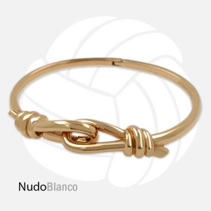 Tiffany & Co Paloma Picasso Love Knot Bangle – 18K Rose Gold, Elegant Jewelry Piece