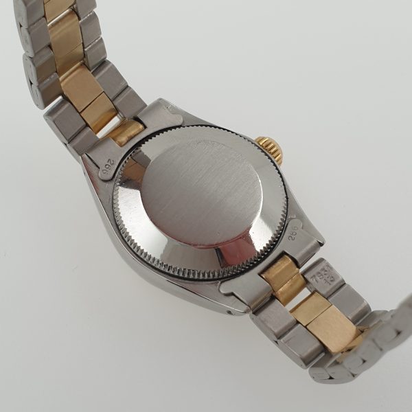 Lady Rolex 26Mm Two Tone Mop Dial Diamonds Oyster Perpetual - Image 8