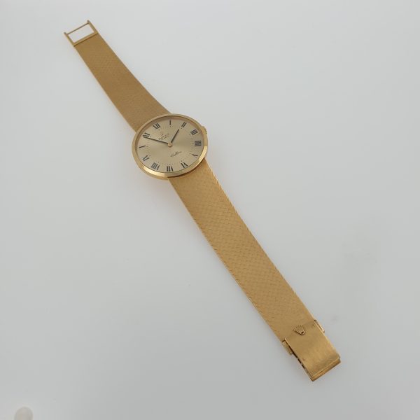 Rolex Cellini Vintage Men's Dress Watch – 18k Solid Yellow Gold, 32mm, Manual Wind, Elegant Luxury Timepiece - Image 8