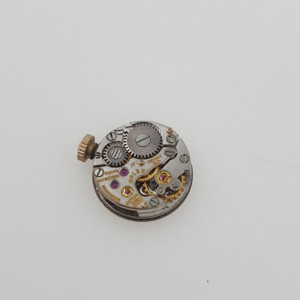 Lady Vintage Rolex Watch 14k Gold Manual Wind With Diamonds Ref. 3546 Circa 1950 - Image 10
