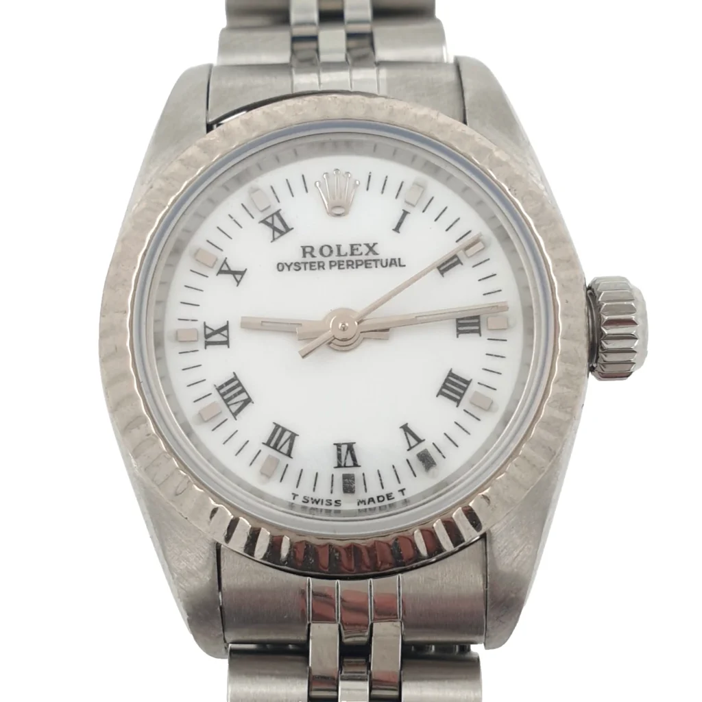 Lady Rolex 24mm Steel Oyster Perpetual Automatic Ref. 67194
