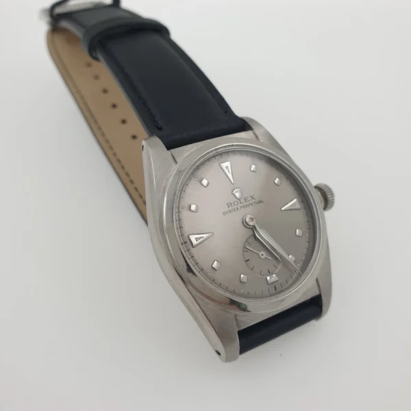 Rolex Oyster Perpetual 32mm Bubbleback 5052 Stainless Steel - Image 3