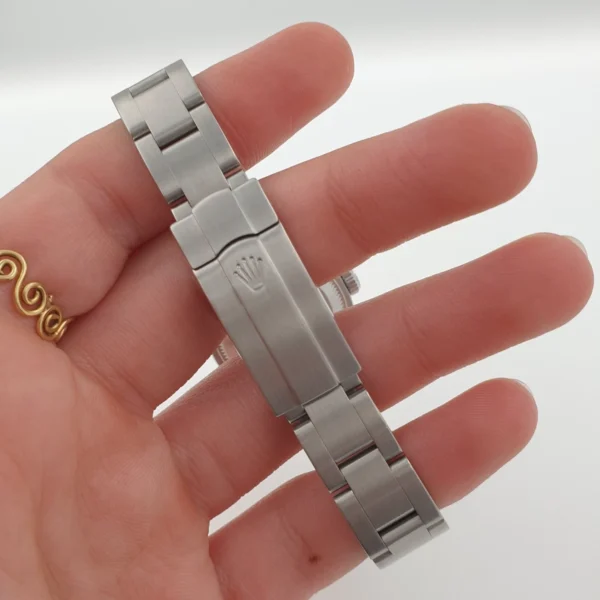 Lady Rolex 26mm Oyster Perpetual Automatic Ref. 176200 Steel Pink Markers - Image 4