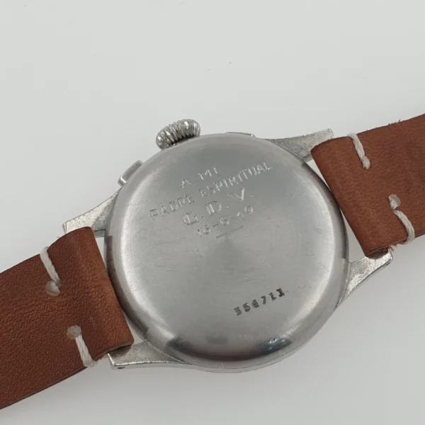 Vintage Bovet Chronograph Watch 35mm Orginal Dial Circa 1950 - Image 7