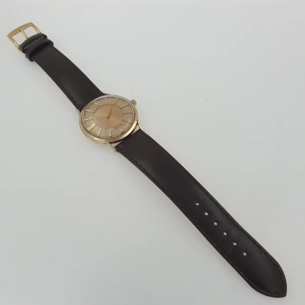 Longines Admiral Mystery Dial 14k Yellow Gold Filled Automatic Men Watch - Image 5