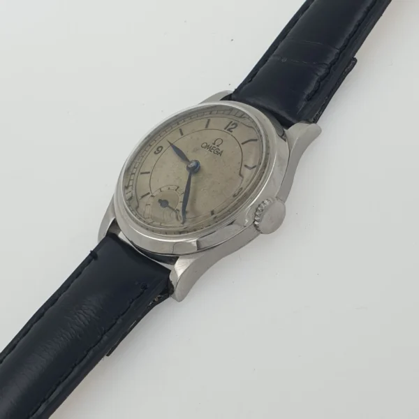 Omega Calatrava 1930s Vintage Men Sector Dial Manual Wind Stainless Steel Case - Image 4