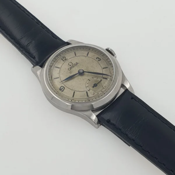 Omega Calatrava 1930s Vintage Men Sector Dial Manual Wind Stainless Steel Case - Image 3