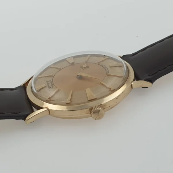 Longines Admiral Mystery Dial 14k Yellow Gold Filled Automatic Men Watch - Image 4