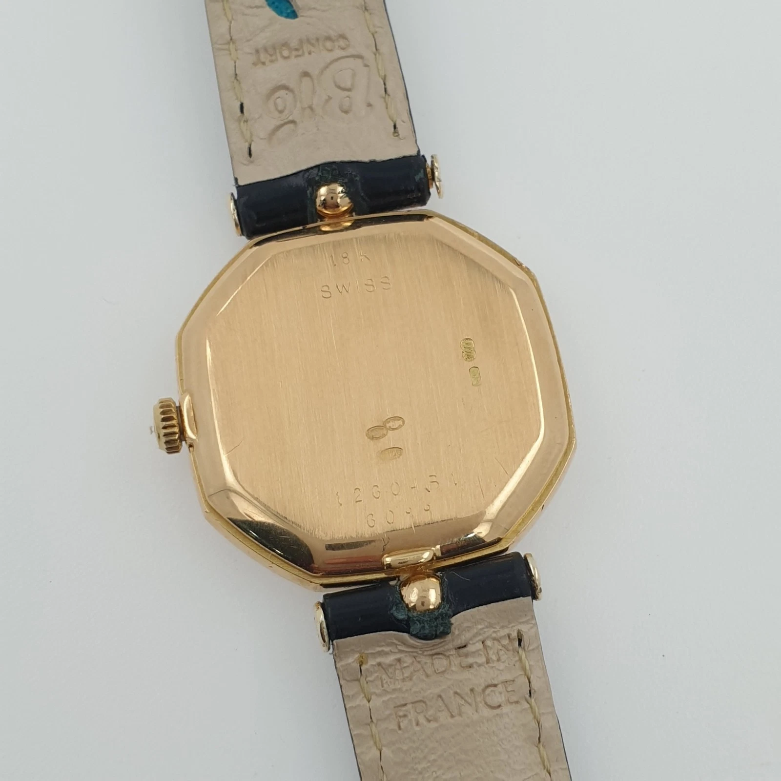 Vintage Van Cleef VCA Lady Watch 18k Gold & Natural Diamonds Manual Wind C1980 - Image 6
