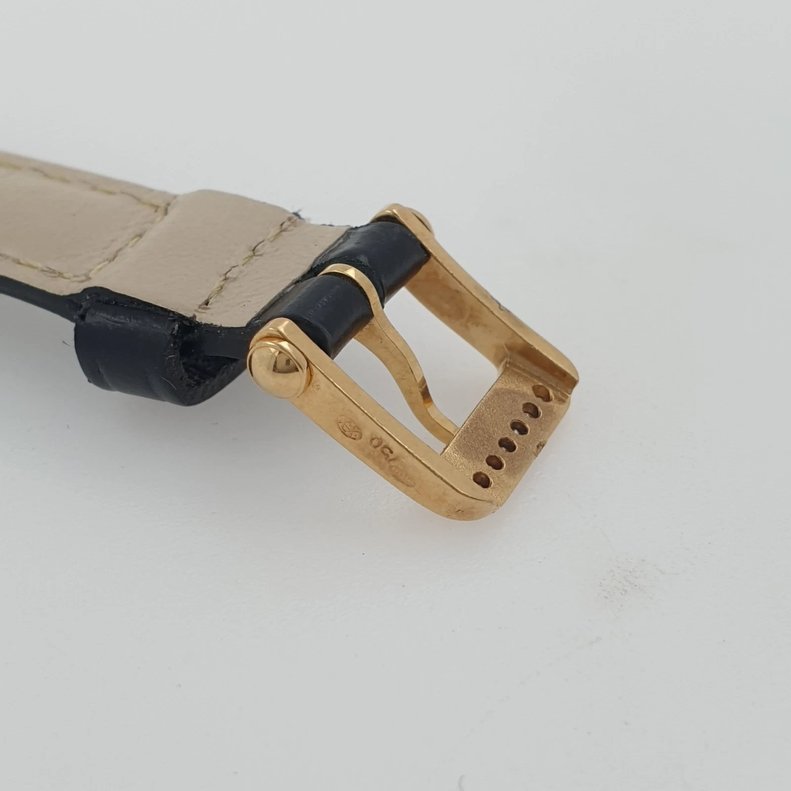 Vintage Van Cleef VCA Lady Watch 18k Gold & Natural Diamonds Manual Wind C1980 - Image 9