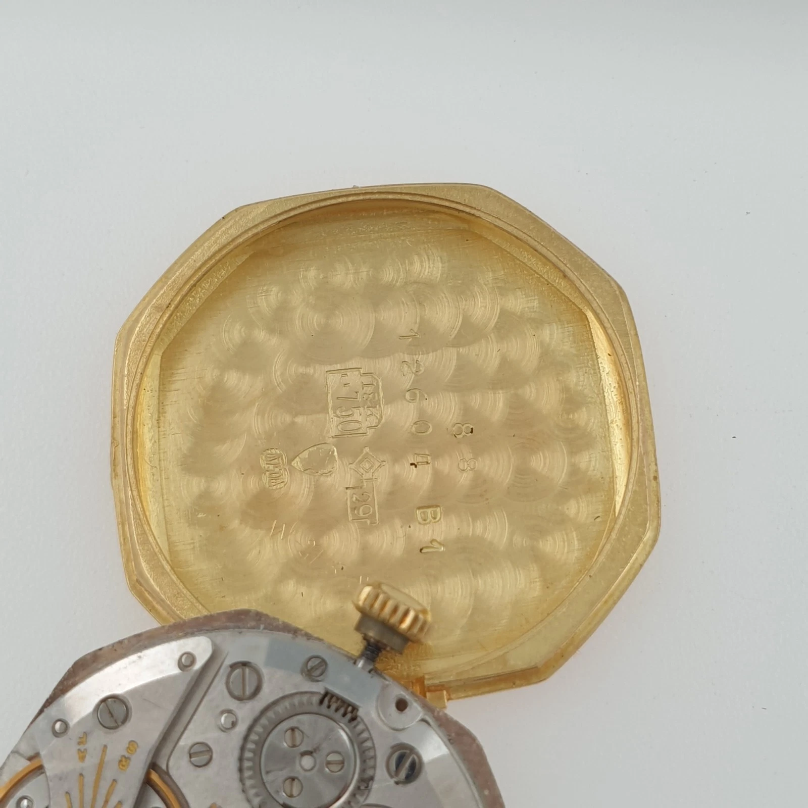 Vintage Van Cleef VCA Lady Watch 18k Gold & Natural Diamonds Manual Wind C1980 - Image 8