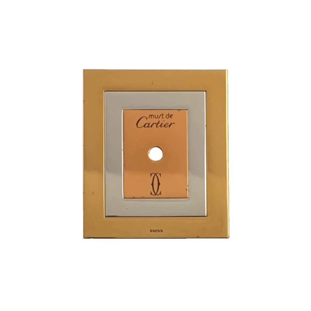 Original Must de Cartier Tri-Color Rectangle Women's Dial 18mm x 21mm