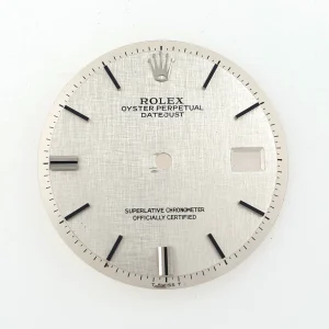 Vintage Rolex Oyster Datejust 36mm Silver Dial 1601 1603 Cal. 1570 Pie Pan