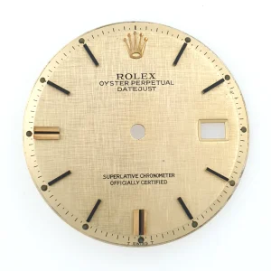 Vintage Rolex Oyster Datejust 36mm Champagne Dial 1601 1603 Cal. 1570 Pie Pan