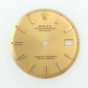 Vintage Rolex Oyster Datejust 36mm Champagne Dial 1601 1603 Cal. 1570 Pie Pan