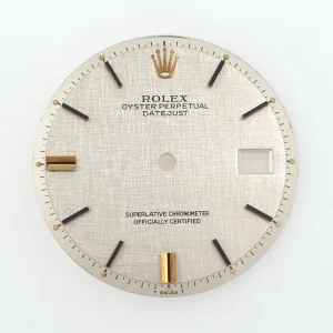 Vintage Rolex Oyster Datejust 36mm Textured Silver Dial 1601 1603 Cal. 1570