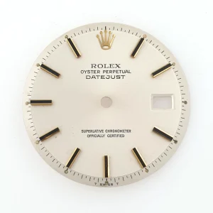 Vintage Rolex Oyster Datejust 36mm Silver Dial 1601 1603 Cal. 1570 Pie Pan