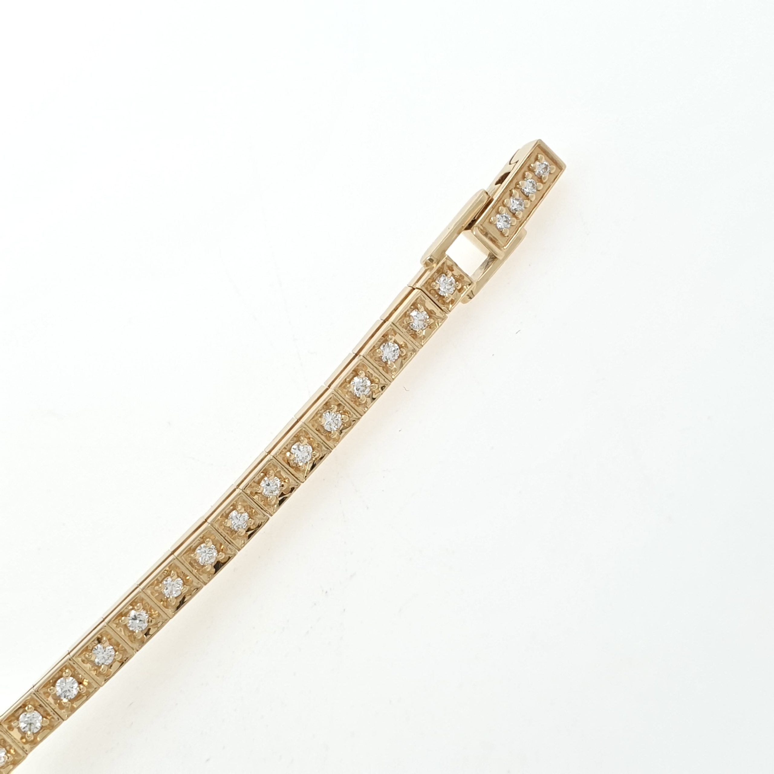 Lady Rolex Vintage Manual Watch 14k Yellow Gold with Natural Diamonds 1950s - Image 5
