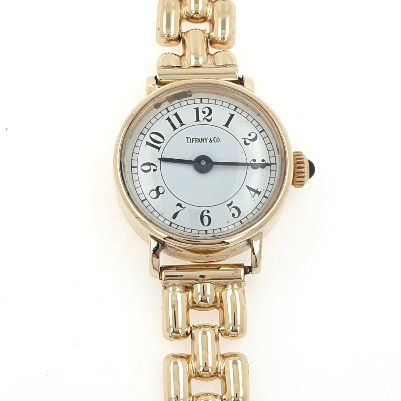 Lady Tiffany & Co Quartz Watch 14k Yellow Gold - Image 3
