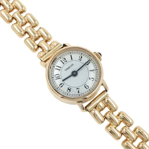 Lady Tiffany & Co Quartz Watch 14k Yellow Gold