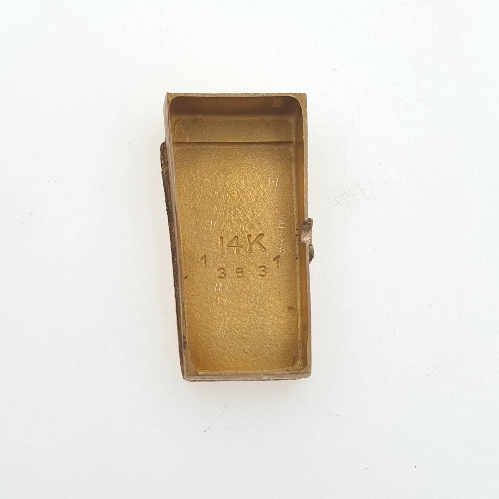 Extremely Rare Longines Vintage Manual 3L Watch 1940s 14k Gold Diamonds Rubies - Image 14